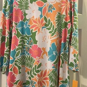 Ruby Rd. Floral Print Blouse